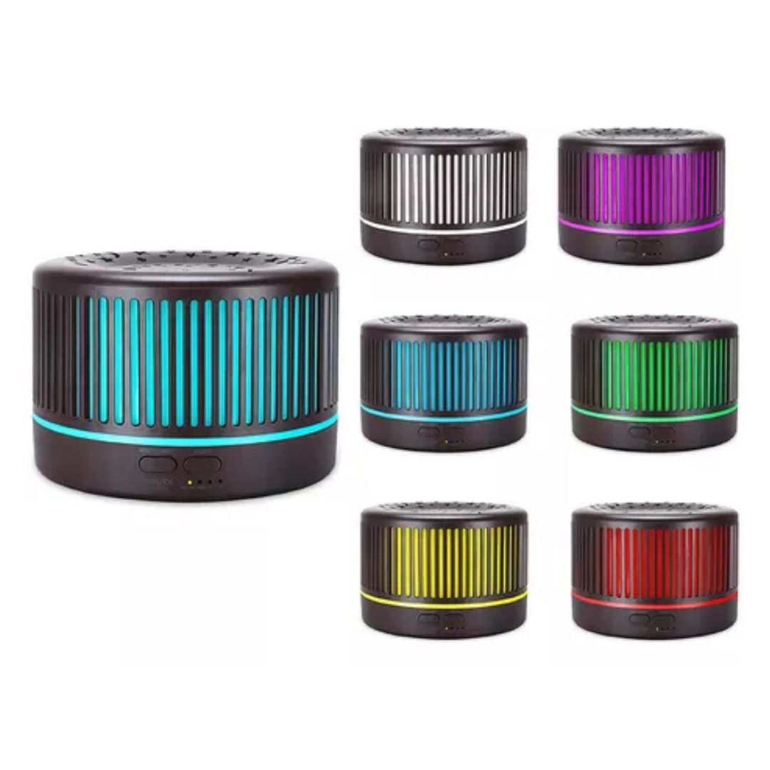 Humificador De Aroma Noche 7 Luces Led