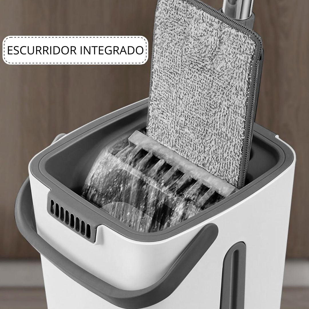 Trapero Plano Con Balde Escurridor