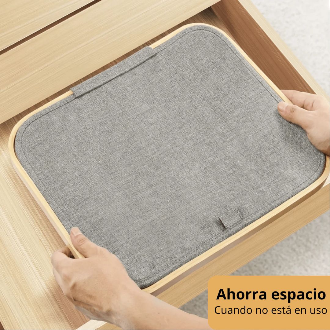 Cesta Plegable Para Lavandería Con Tapa