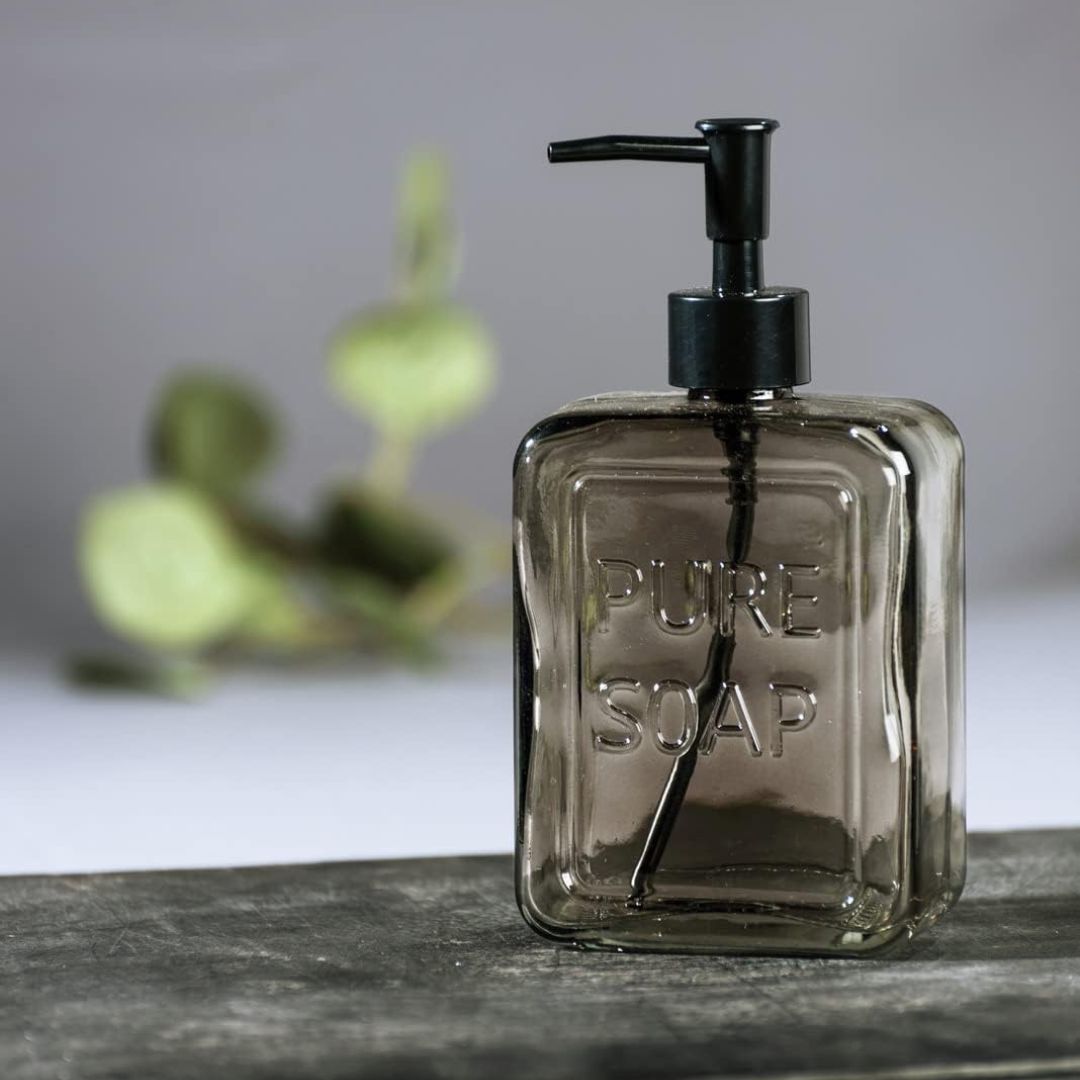 Dispensador De Jabón En Vidrio 550 ml