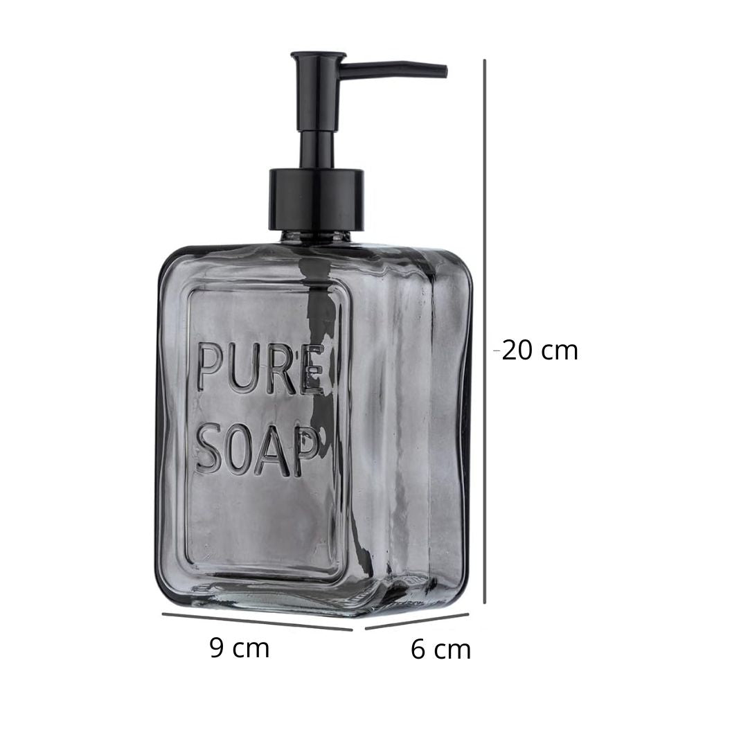 Dispensador De Jabón En Vidrio 550 ml