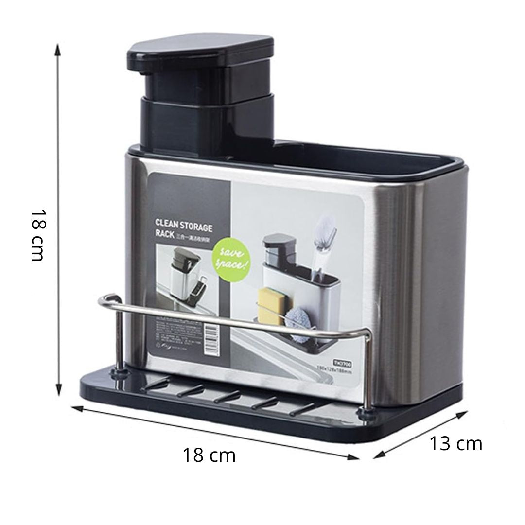 Dispensador De Jabón De cocina 3 En 1