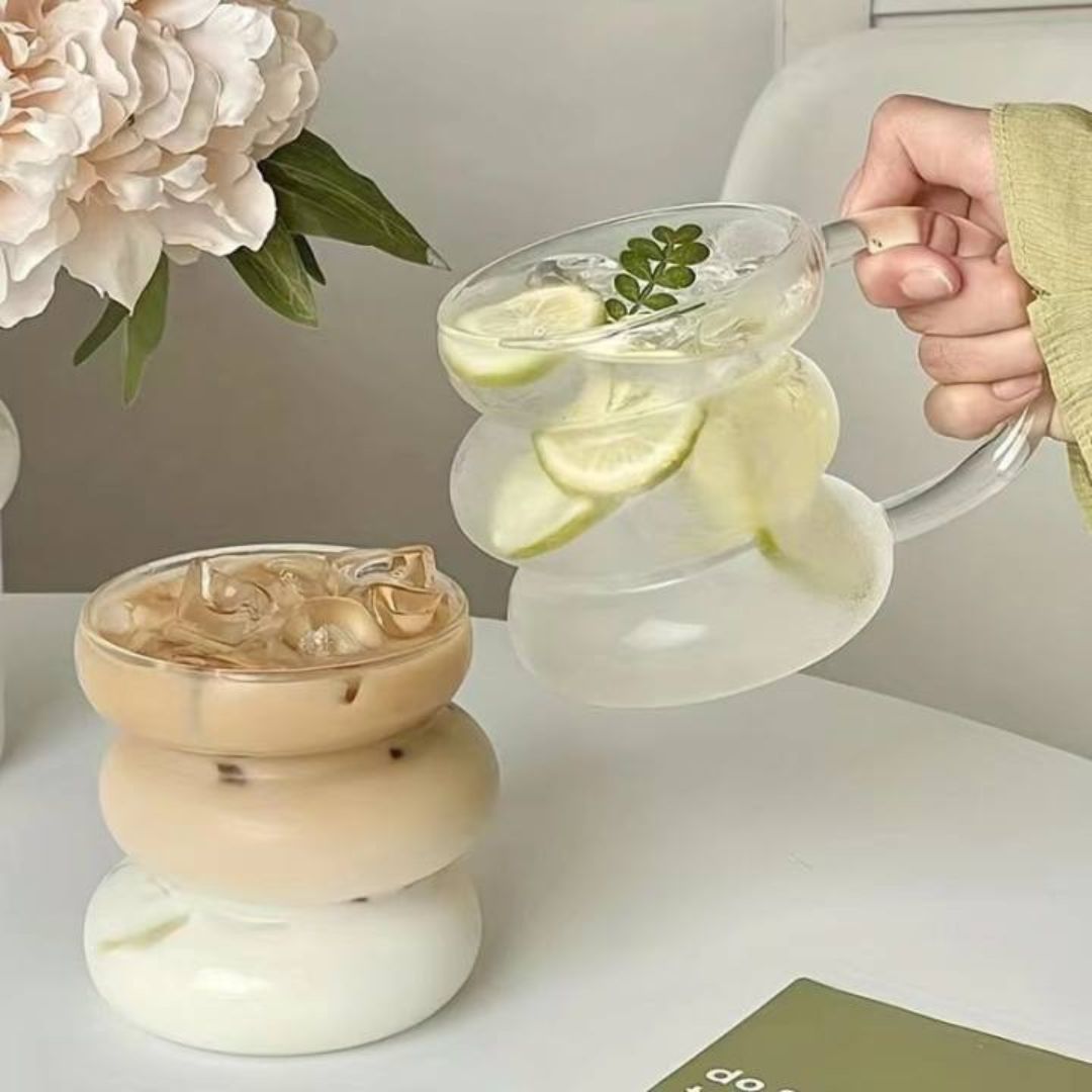 Taza Burbuja Con Tapa Hermética y Pitillo