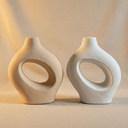 Jarrón Decorativo Oval