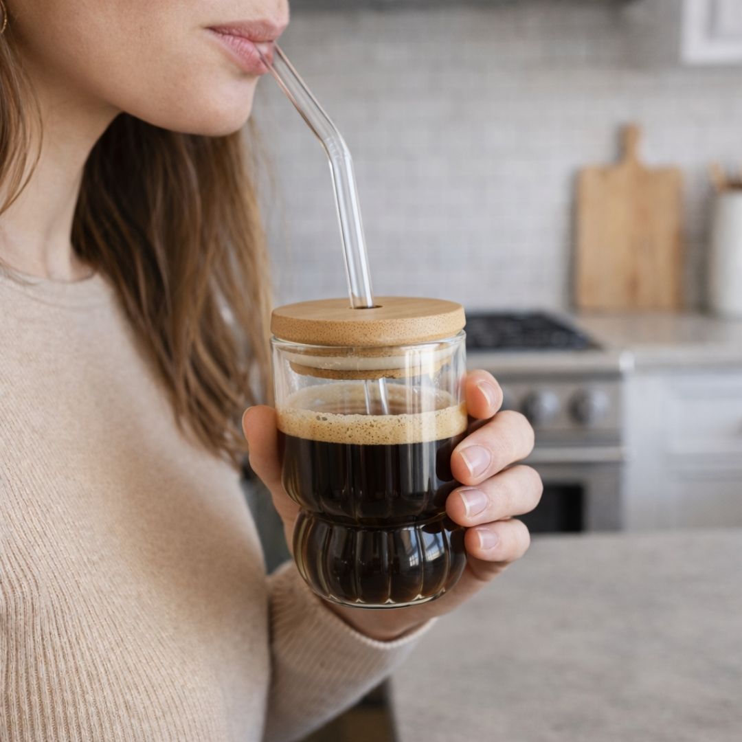 Vaso Redondo Con Pitillo