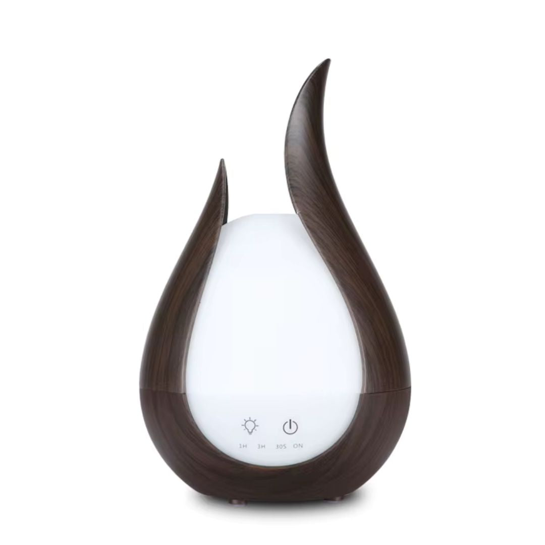 Humificador De Aroma Media Gota 7 Luces Led