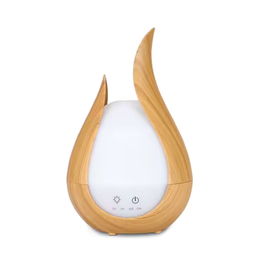 Humificador De Aroma Media Gota 7 Luces Led