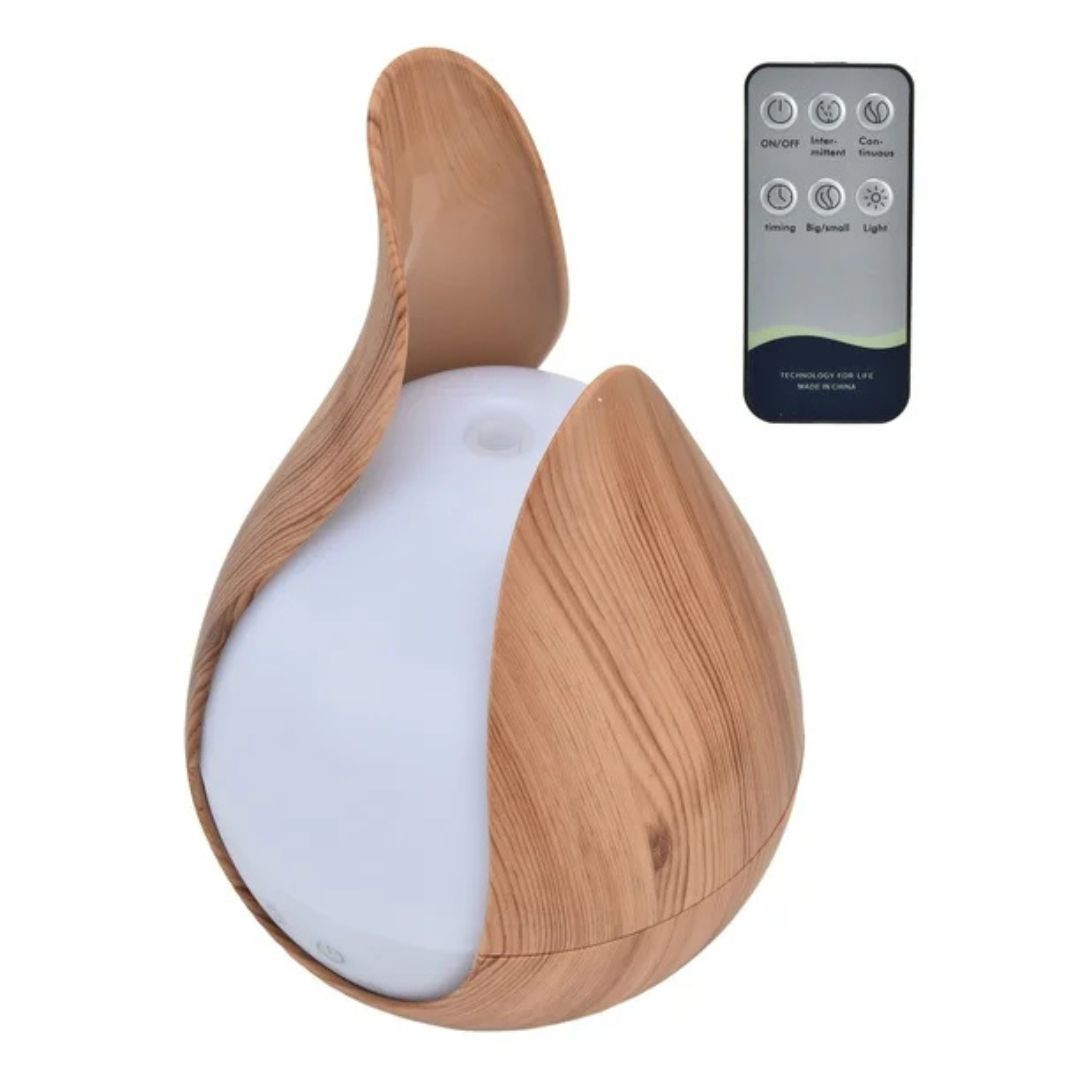 Humificador De Aroma Media Gota 7 Luces Led