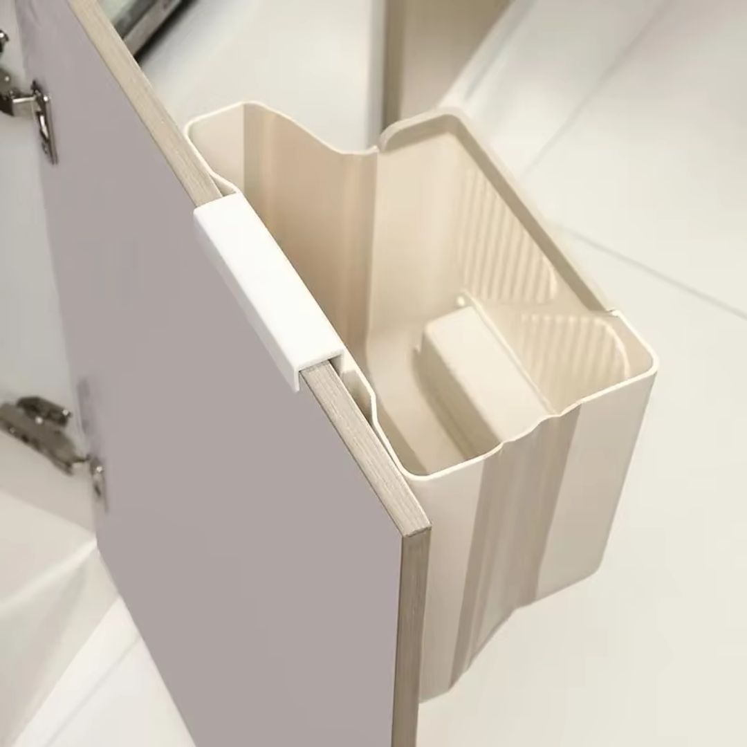 Basurero Plegable Colgante Con Dispensador De Bolsas