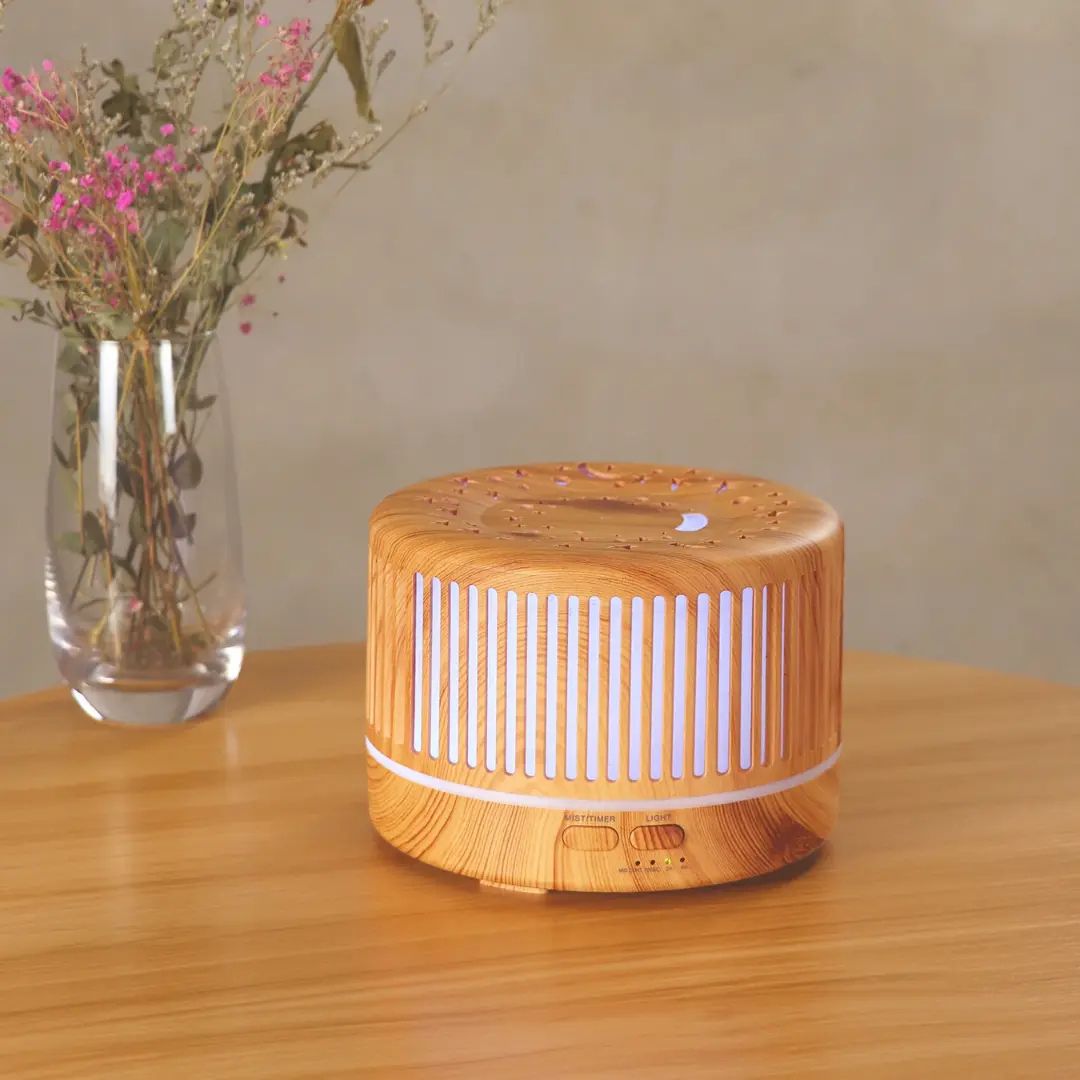 Humificador De Aroma Noche 7 Luces Led