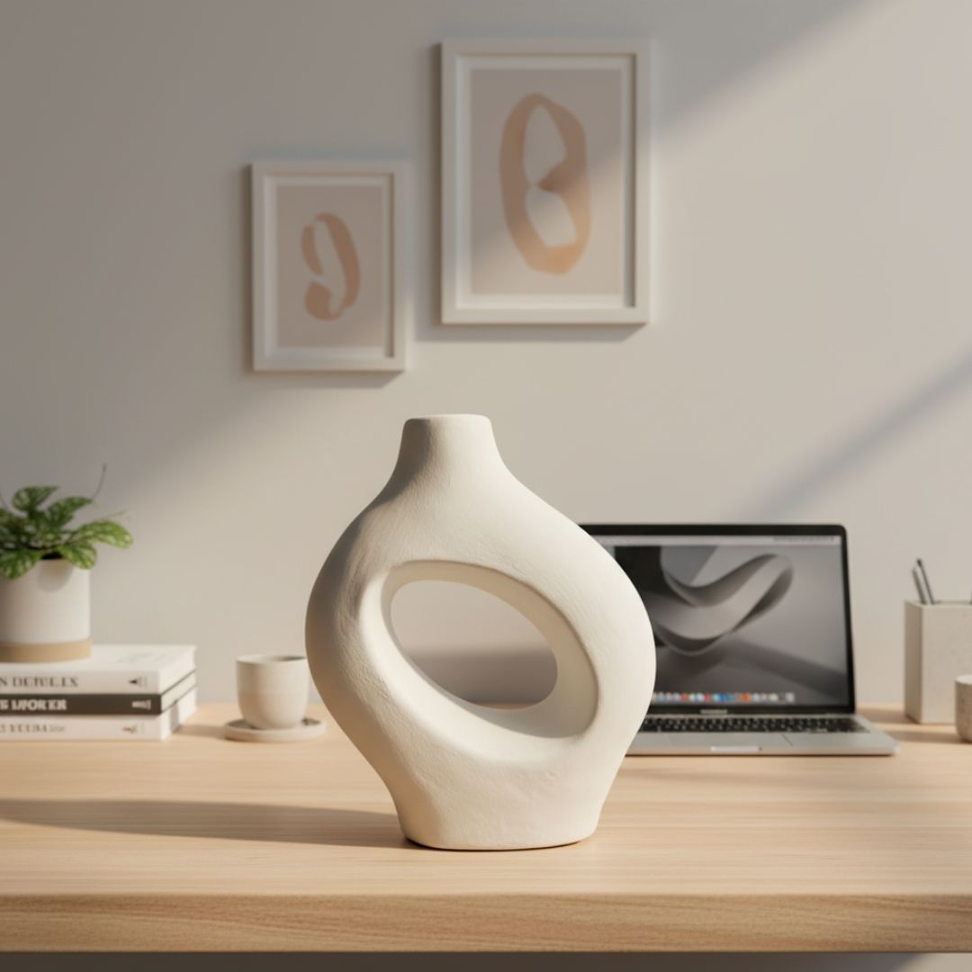 Jarrón Decorativo Oval