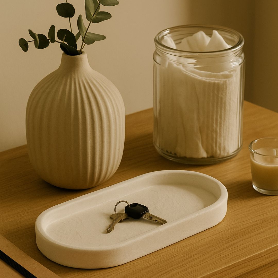 Bandeja Decorativa Ovalada