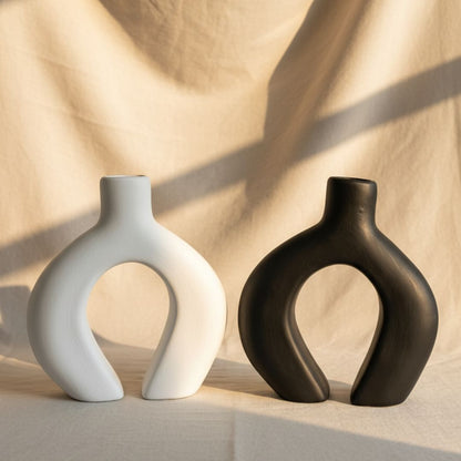 Jarrón Decorativo Dublé