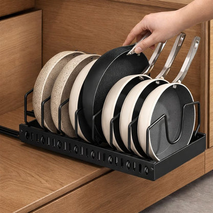 Organizador Extraíble Para Ollas y Sartenes