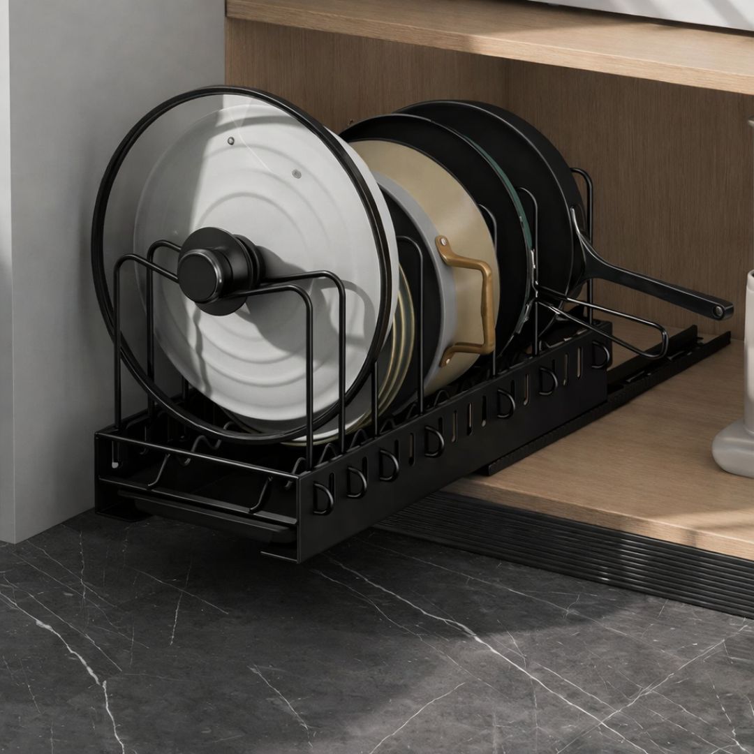 Organizador Extraíble Para Ollas y Sartenes