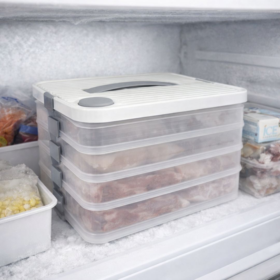 Organizador Apilable Para Nevera 4 en 1