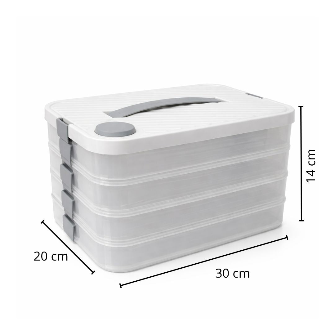 Organizador Apilable Para Nevera 4 en 1