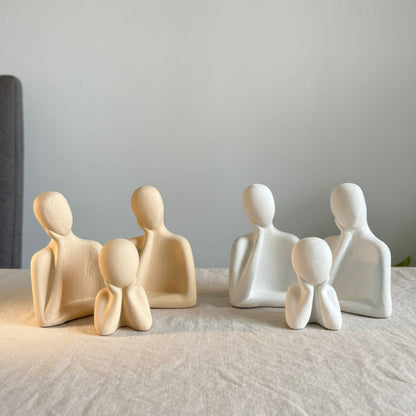 Cerámica Decorativa Trío Personas