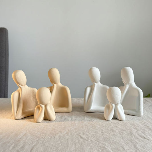 Cerámica Decorativa Trío Personas