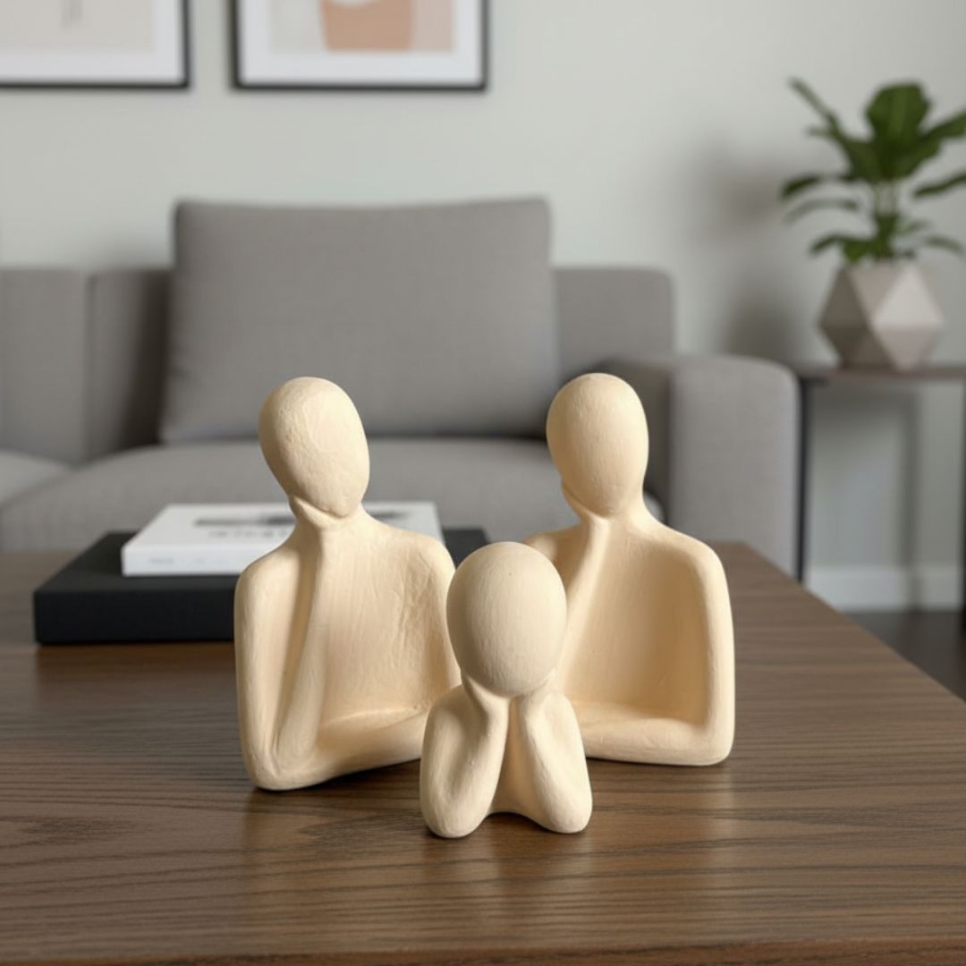 Cerámica Decorativa Trío Personas