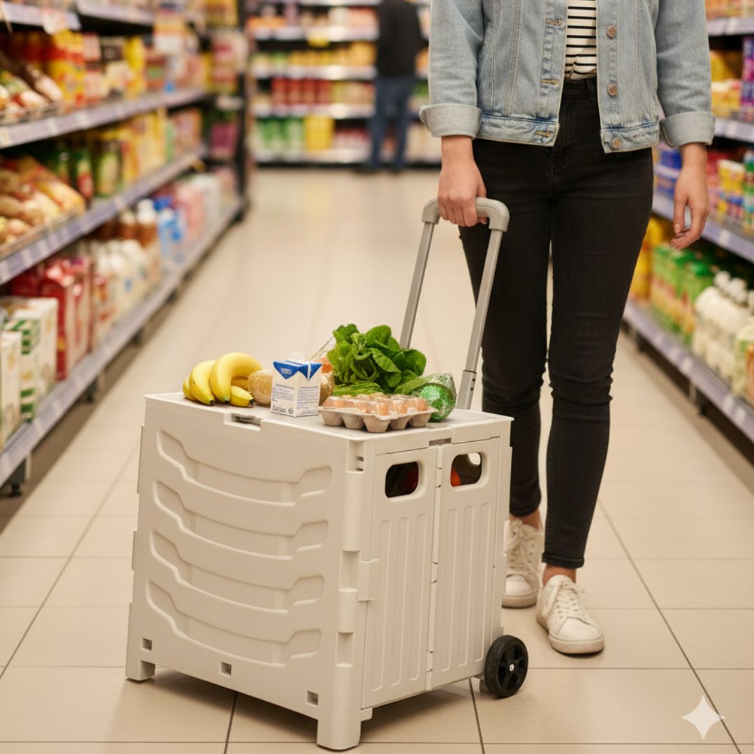 Carrito De Compras Plegable