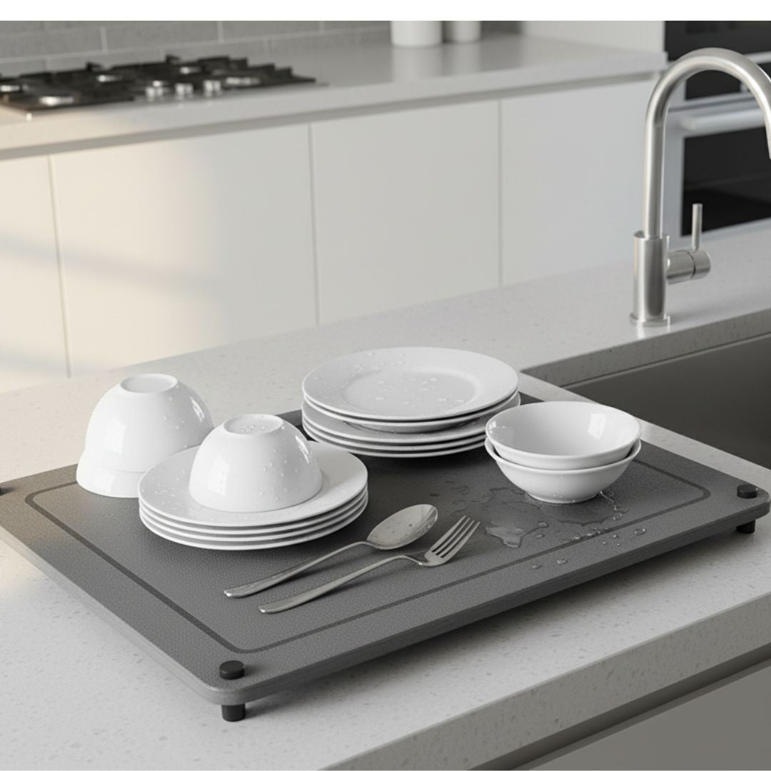 Tapete Escurridor De Piedra Diatomita Para Cocina