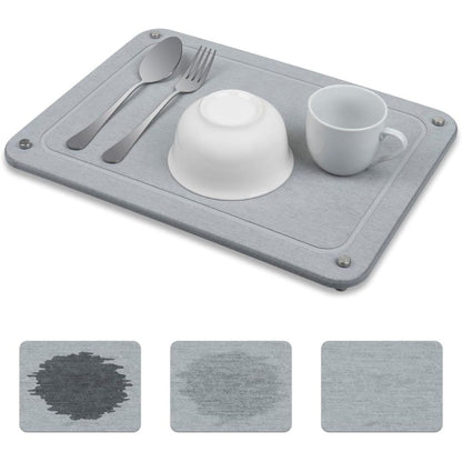 Tapete Escurridor De Piedra Diatomita Para Cocina