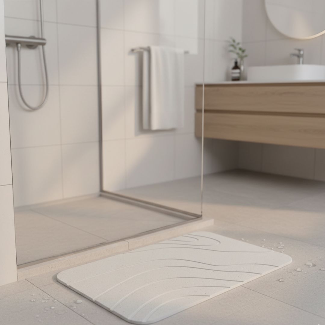 Tapete De Baño De Piedra Diatomita