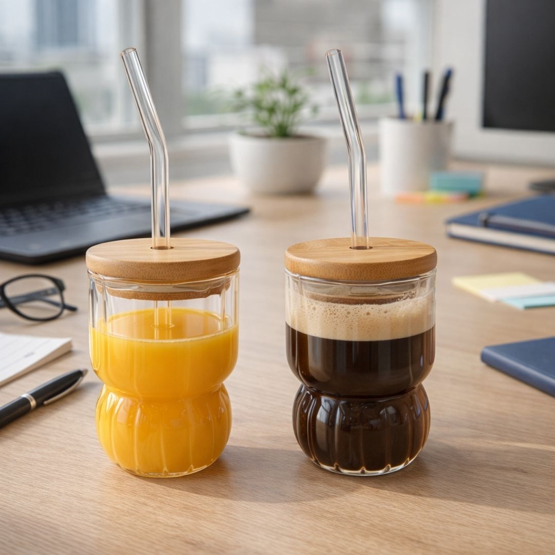 Vaso Redondo Con Pitillo